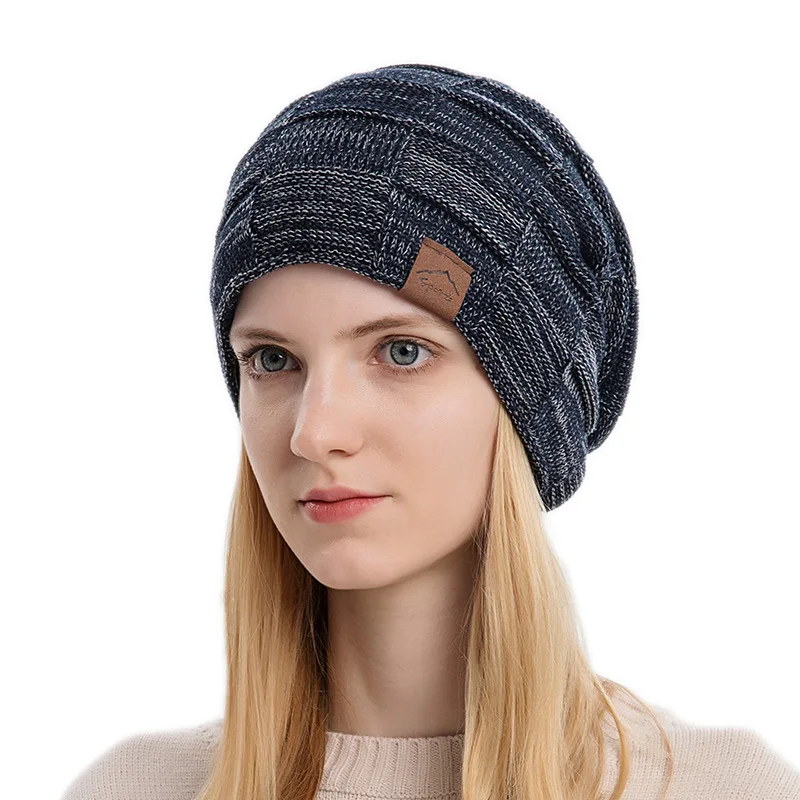 Autumn Winter Plush Mixed Color Warm Knitted Wool Women Hat Fashion Pullover Cape European American Thick Black Grey Pink Beanie
Autumn Winter Plush Mixed Color Warm Knitted Wool Women Hat Fashion Pullover Cape European American Thick Black Grey Pink Beanie