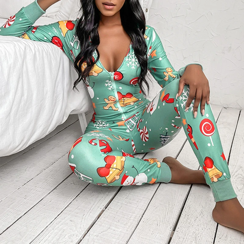 2021 Ladies' Jumpsuit Clothing Slim Printing V-neck long-sleeved Jumpsuit Fashion Autumn And Winter New Casual Warm Clothes
2021 Ladies' Jumpsuit Clothing Slim Printing V-neck long-sleeved Jumpsuit Fashion Autumn And Winter New Casual Warm Clothes