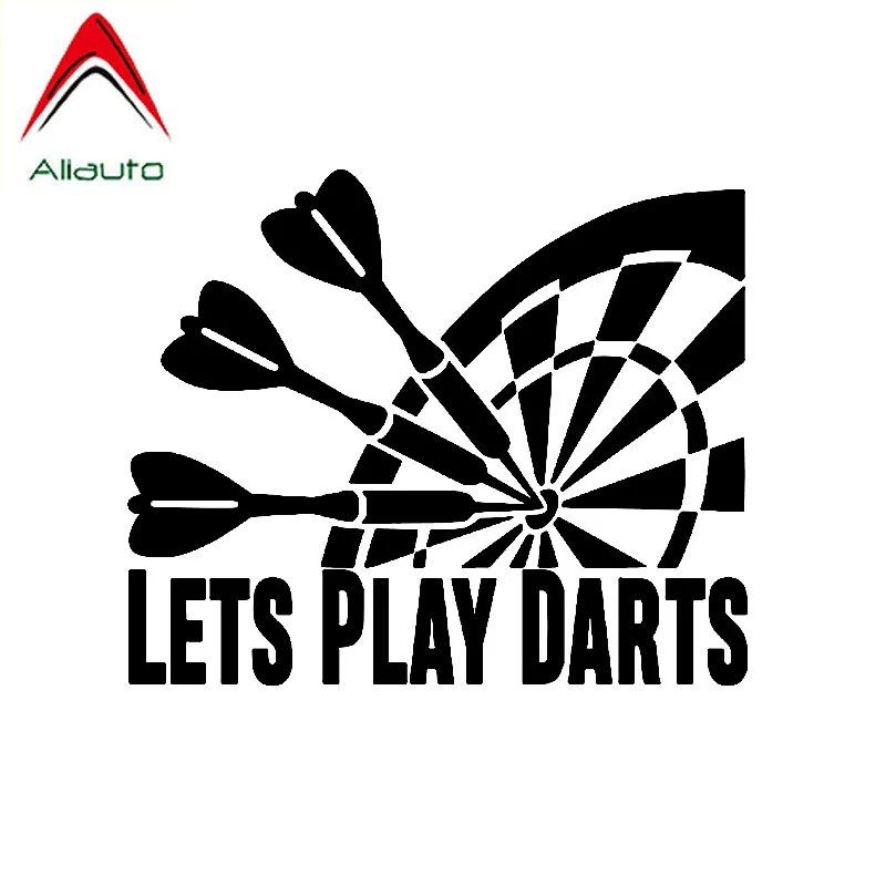Aliauto Interesting Lets Play Darts Car Sticker Accessories Sunscreen Waterproof Reflective Decal Black Silver Vinyl,15cm*12cm
Aliauto Interesting Lets Play Darts Car Sticker Accessories Sunscreen Waterproof Reflective Decal Black Silver Vinyl,15cm*12cm