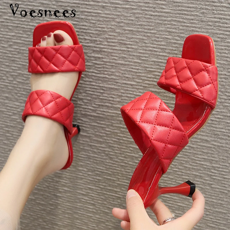 Voesnees Women's Shoes 2020 Home Soft Slippers High Heel 6.5cm Square Head Stiletto Summer Flip Flops Sexy Sandals Party Shoes
Voesnees Women's Shoes 2020 Home Soft Slippers High Heel 6.5cm Square Head Stiletto Summer Flip Flops Sexy Sandals Party Shoes