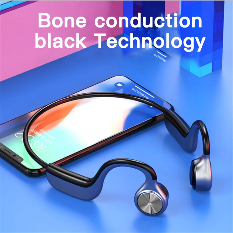 Bone Conduction Headsets Bluetooth Wireless Earphone Sweat Resistant Stereo Hands-Free With Microphone Headphone For Sports
Bone Conduction Headsets Bluetooth Wireless Earphone Sweat Resistant Stereo Hands-Free With Microphone Headphone For Sports