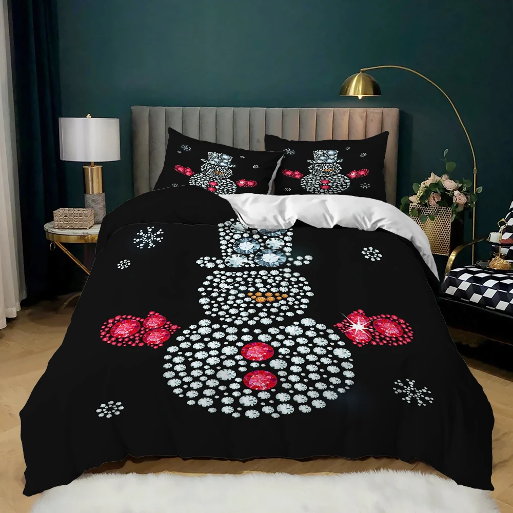 2/3PCS Merry Christmas Duvet Cover With Pillowcase Comforter Quilt Covers Print Home Textile Bedroom Decoration Bedding Set
2/3PCS Merry Christmas Duvet Cover With Pillowcase Comforter Quilt Covers Print Home Textile Bedroom Decoration Bedding Set