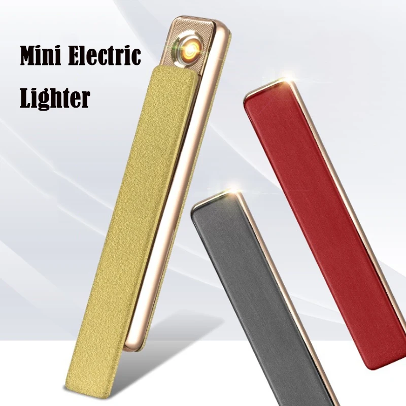 Creative New Portable Safety Mini USB Charger Eletric Lighter Metal Windproof Lighter Pull-down For Electric Heating Wire
Creative New Portable Safety Mini USB Charger Eletric Lighter Metal Windproof Lighter Pull-down For Electric Heating Wire