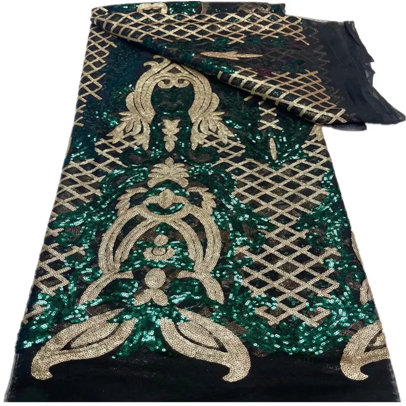 SJ Lace African Lace Fabric 2021 High Quality Lace Sequins Nigerian Lace Fabrics French Net Tulle Lace Fabric Sewing j6-27
SJ Lace African Lace Fabric 2021 High Quality Lace Sequins Nigerian Lace Fabrics French Net Tulle Lace Fabric Sewing j6-27