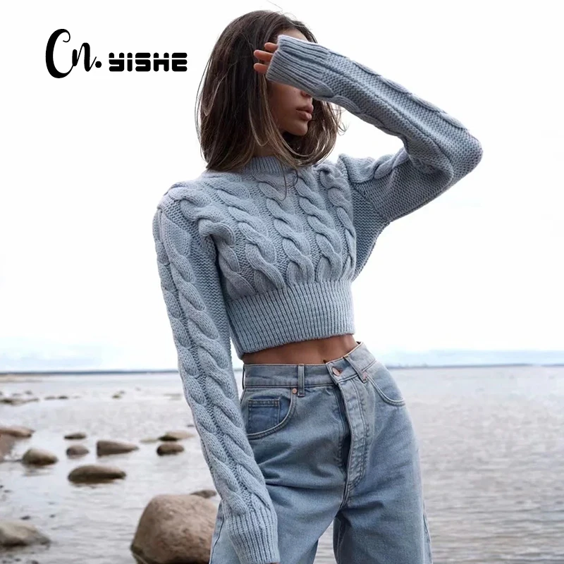 CNYISHE Winter Casual Sweaters Women Long Sleeve Crop Top Knitwear Clothing Sexy Streetwear Pullovers Tops Female Sweater Blusas
CNYISHE Winter Casual Sweaters Women Long Sleeve Crop Top Knitwear Clothing Sexy Streetwear Pullovers Tops Female Sweater Blusas