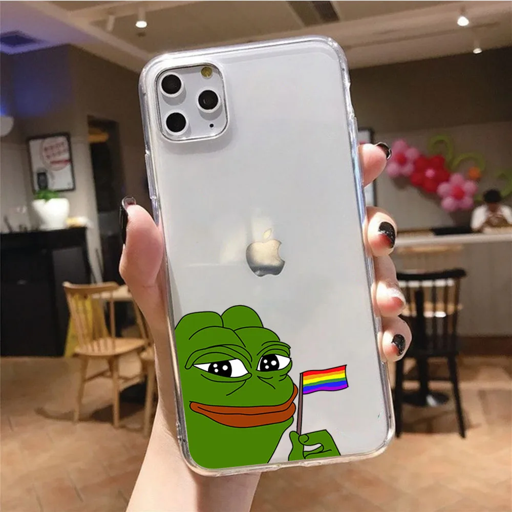 Sad Frog pepe meme Phone Case For iPhone 12 X XS XR XS Max 11 Pro Max 8 7 6 6S Plus SE2 5 5S SE 
Sad Frog pepe meme Phone Case For iPhone 12 X XS XR XS Max 11 Pro Max 8 7 6 6S Plus SE2 5 5S SE