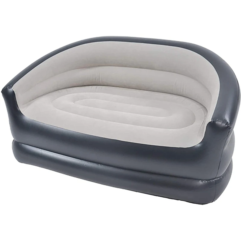 Inflatable Flocked Loveseat, Modern Armchair, Comfortable and Durable, Living Room and Lounge (Double Size)
Inflatable Flocked Loveseat, Modern Armchair, Comfortable and Durable, Living Room and Lounge (Double Size)