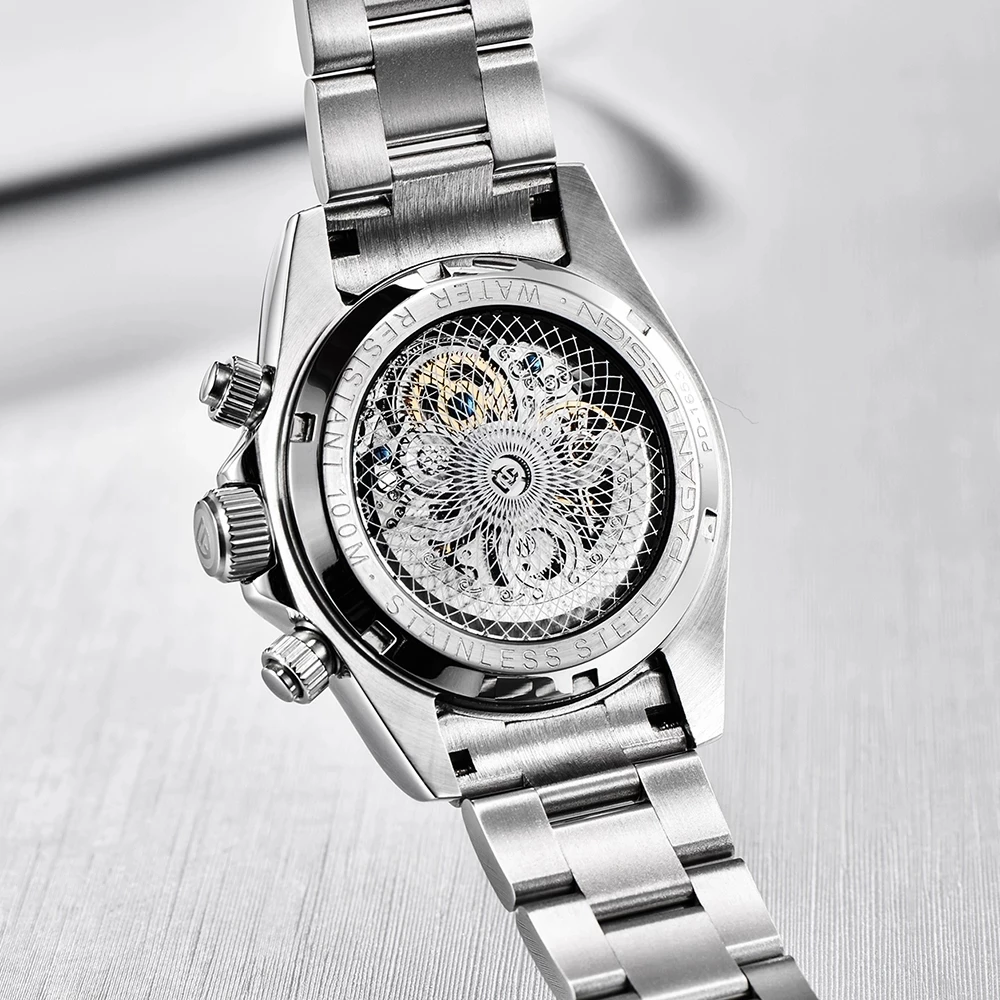 2021 New PAGANI Design Rainbow bezel Mens Mechanical Wrist Watch Luxury Automatic watch for men Stainless Steel Waterproof clock
2021 New PAGANI Design Rainbow bezel Mens Mechanical Wrist Watch Luxury Automatic watch for men Stainless Steel Waterproof clock
