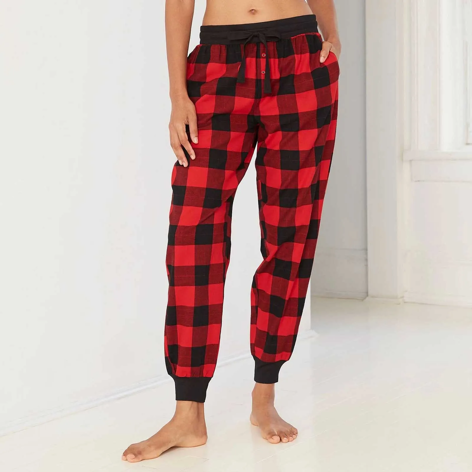 Womens Winter Warm Sleep Bottoms Plaid Print Lattice Drawstring Loose Home Pants With Pockets Sleep Bottoms Sleepwear Pajamas D4
Womens Winter Warm Sleep Bottoms Plaid Print Lattice Drawstring Loose Home Pants With Pockets Sleep Bottoms Sleepwear Pajamas D4