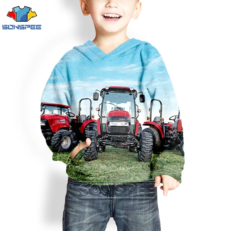 New Child Fashion Hooded Sweatshirt Tractor 3D Print Harajuku Kids Pullover Hoodie Boy Baby Casual Streetwear Hip hop Clothing
New Child Fashion Hooded Sweatshirt Tractor 3D Print Harajuku Kids Pullover Hoodie Boy Baby Casual Streetwear Hip hop Clothing