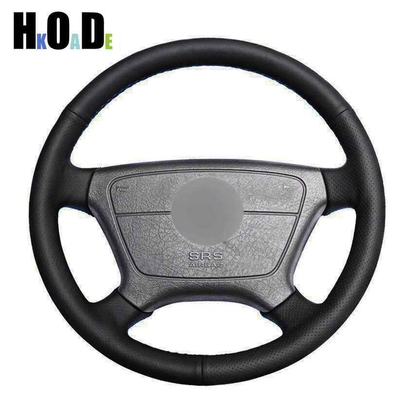 Black Artificial Leather Hand-stitched Car Steering Wheel Cover for Mercedes Benz E-Class W210 E 200 240 280 320 1995-2002 W1
Black Artificial Leather Hand-stitched Car Steering Wheel Cover for Mercedes Benz E-Class W210 E 200 240 280 320 1995-2002 W1