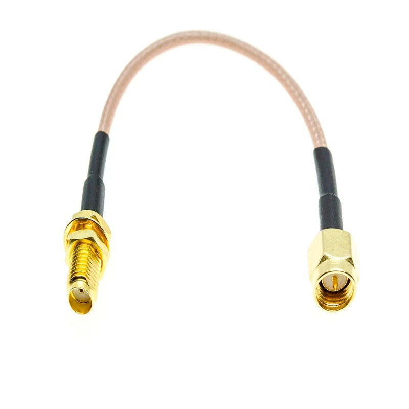 SMA Male to SMA Female Bulkhead RF Coax Jumper pigtail Cable RG316
SMA Male to SMA Female Bulkhead RF Coax Jumper pigtail Cable RG316