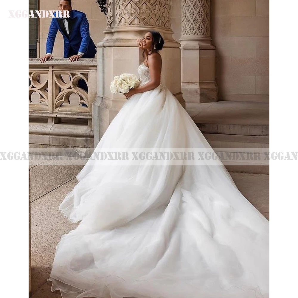 Romantic Wedding Dress 2022 Tulle Ball Gown Tulle Wedding Dress White Sweetheart Sleeveless Appliques Beading Royal Train
Romantic Wedding Dress 2022 Tulle Ball Gown Tulle Wedding Dress White Sweetheart Sleeveless Appliques Beading Royal Train