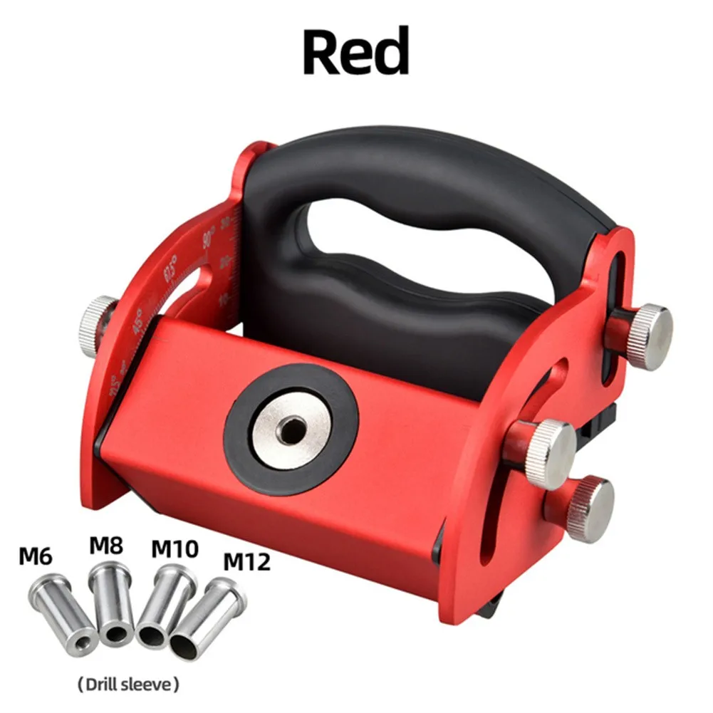 Angle Adjustable Doweling Jig Aluminum Pocket Drill Guide Wood Punch Locator Precision Displacement Angle Adjust Platform
Angle Adjustable Doweling Jig Aluminum Pocket Drill Guide Wood Punch Locator Precision Displacement Angle Adjust Platform