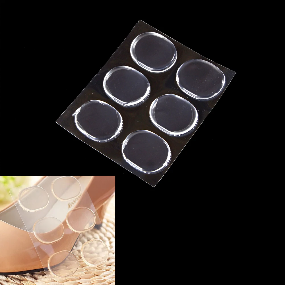6PCS/sheet Silicone Insoles Insert Anti Slip Gel Pads Forefoot Protector Heels Rubbing Cushion Pads Hot sell
6PCS/sheet Silicone Insoles Insert Anti Slip Gel Pads Forefoot Protector Heels Rubbing Cushion Pads Hot sell