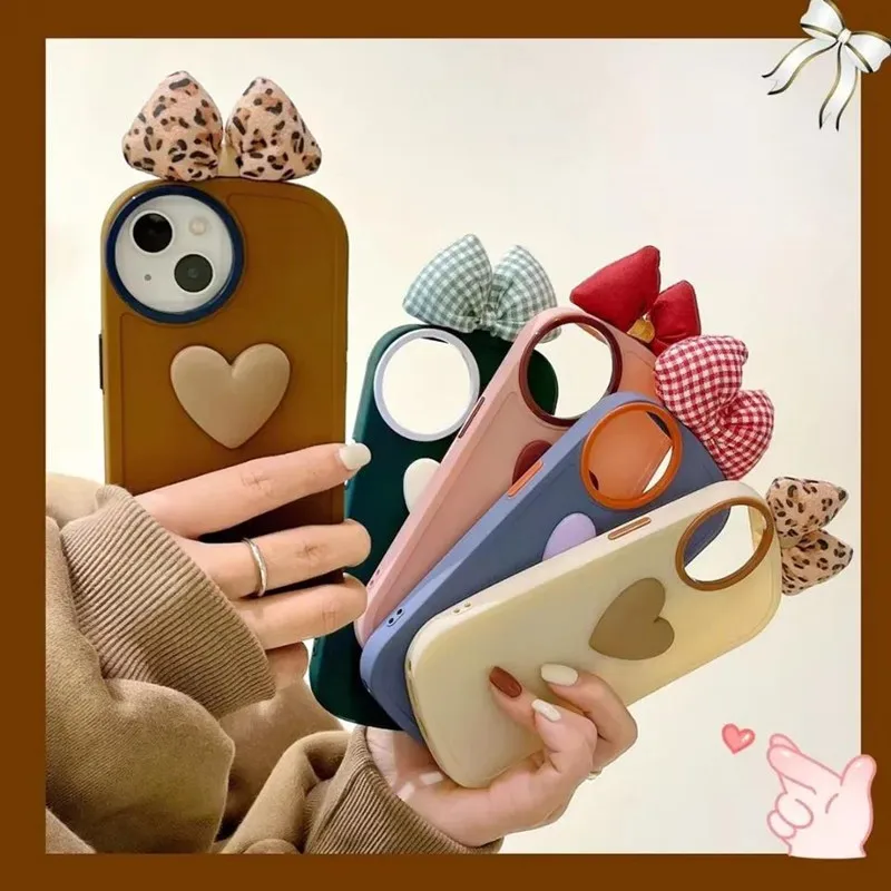 High quality 3D Bow Korea girl ins Silicone phone case for iphone 13 12 Pro Max 11 XR X XS Max 7 8 plus Cute Love Heart gift Cov
High quality 3D Bow Korea girl ins Silicone phone case for iphone 13 12 Pro Max 11 XR X XS Max 7 8 plus Cute Love Heart gift Cov