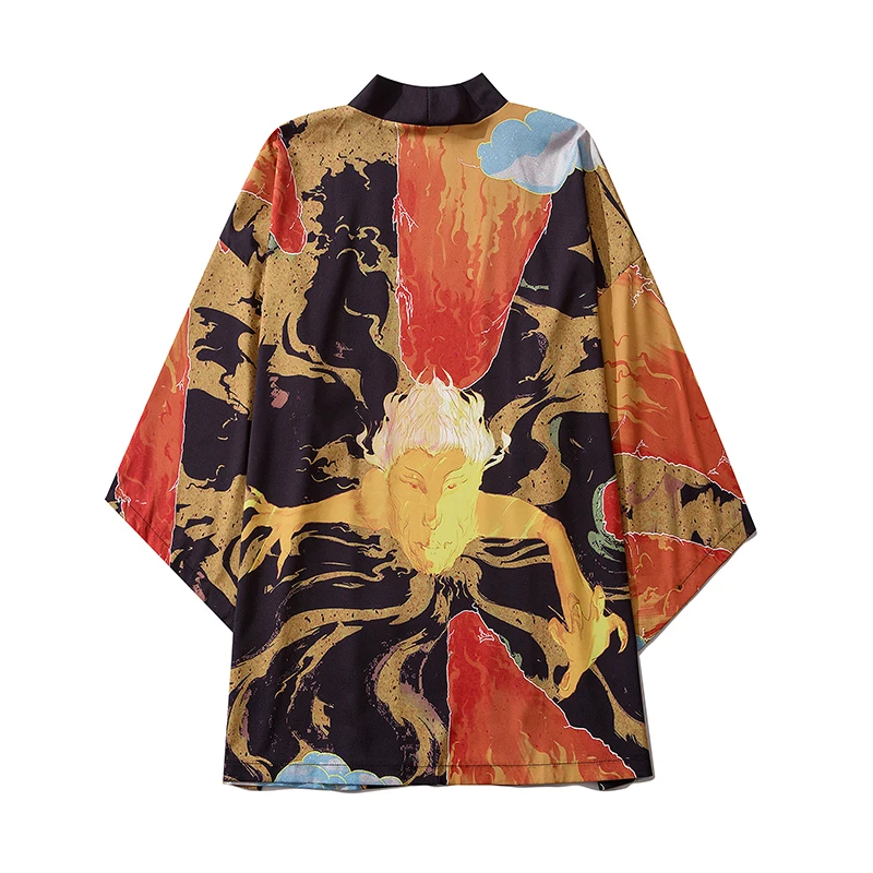Spring Male Kimono Cardigan Japanese Print Loose Shirt Tops Summer Casual Woman Man Streetwear Coat Couple Yukata Kimonos
Spring Male Kimono Cardigan Japanese Print Loose Shirt Tops Summer Casual Woman Man Streetwear Coat Couple Yukata Kimonos