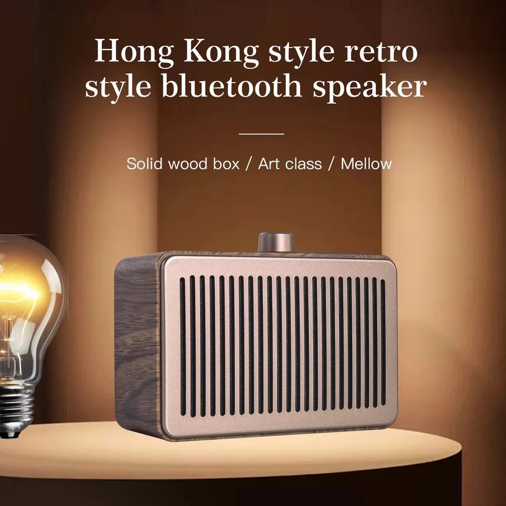 Portable Wireless Heavy Bass Metal Log Bluetooth Speaker Smart Music Box High-end Speaker High Sound Quality Outdoor Sports
Portable Wireless Heavy Bass Metal Log Bluetooth Speaker Smart Music Box High-end Speaker High Sound Quality Outdoor Sports