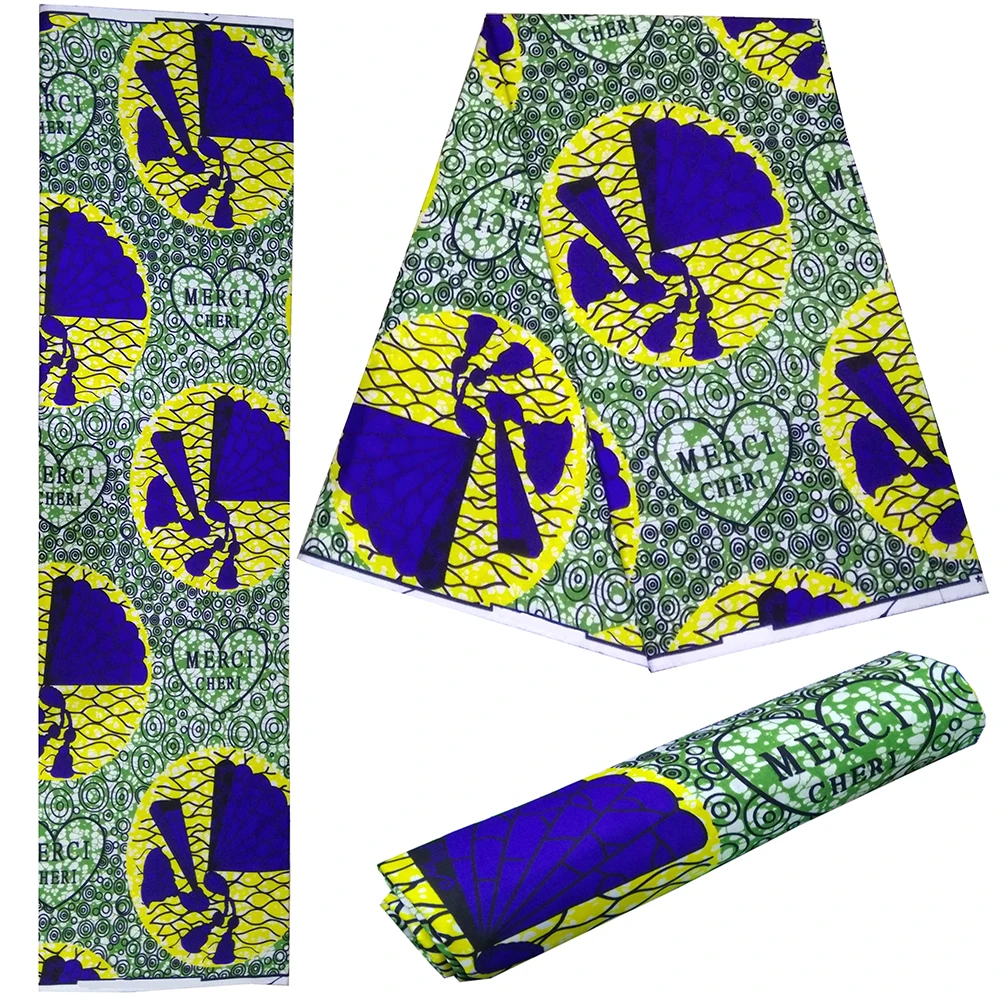 African Nigerian Wax Fabric 6 Yards\lot African Polyester Print Ankara High Quality Wax Fabric
African Nigerian Wax Fabric 6 Yards\lot African Polyester Print Ankara High Quality Wax Fabric