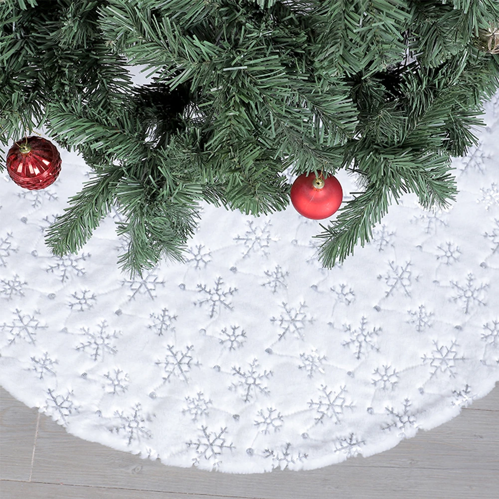 Christmas Tree Decor Snowflake White Christmas Tree Skirt Fur Skirt For Xmas Decorations Xmas Christmas Decorations For Home
Christmas Tree Decor Snowflake White Christmas Tree Skirt Fur Skirt For Xmas Decorations Xmas Christmas Decorations For Home