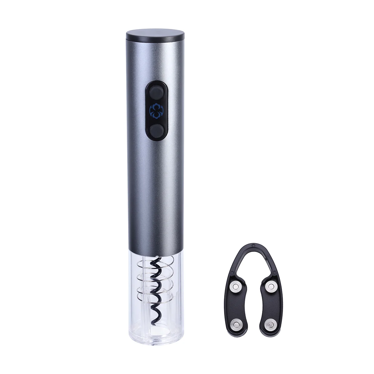 Automatic Bottle Opener Electric Opener with Foil Cutter Kitchen Food Cooking Tool for Home Restaurant Bar (Silver)
Automatic Bottle Opener Electric Opener with Foil Cutter Kitchen Food Cooking Tool for Home Restaurant Bar (Silver)