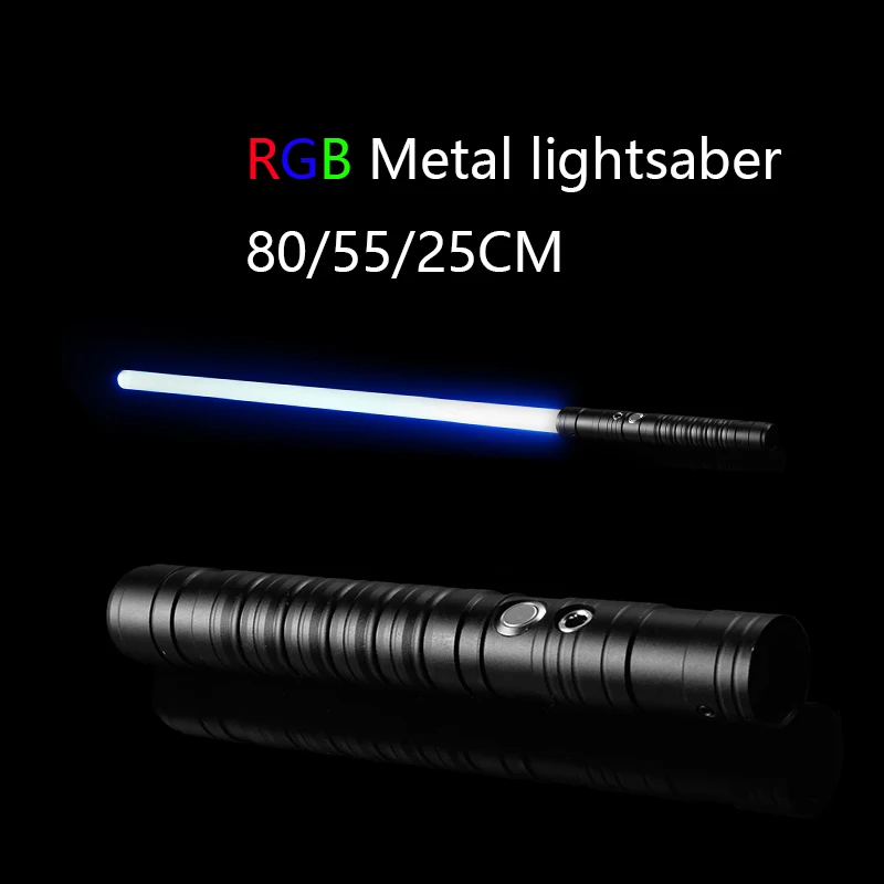 Lightsaber Laser RGB Metal Light Saber Sword Toys Espada Kpop Lightstick Brinquedos De Luz Juguetes Zabawki Oyuncak
Lightsaber Laser RGB Metal Light Saber Sword Toys Espada Kpop Lightstick Brinquedos De Luz Juguetes Zabawki Oyuncak