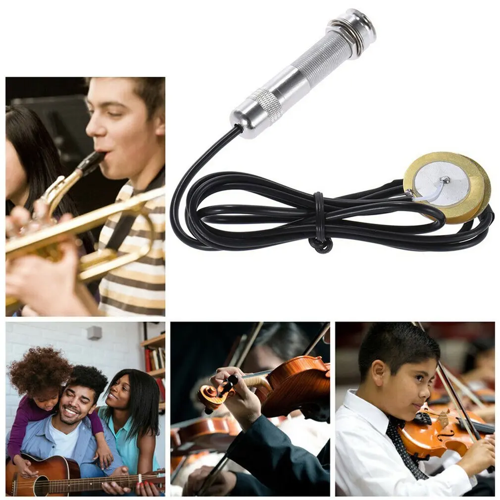 60cm Mini Acoustic Electric Guitar Pickup Pure for Nylon and steel strings Guitar Violin Ukulele Musical Instrument Accessories
60cm Mini Acoustic Electric Guitar Pickup Pure for Nylon and steel strings Guitar Violin Ukulele Musical Instrument Accessories