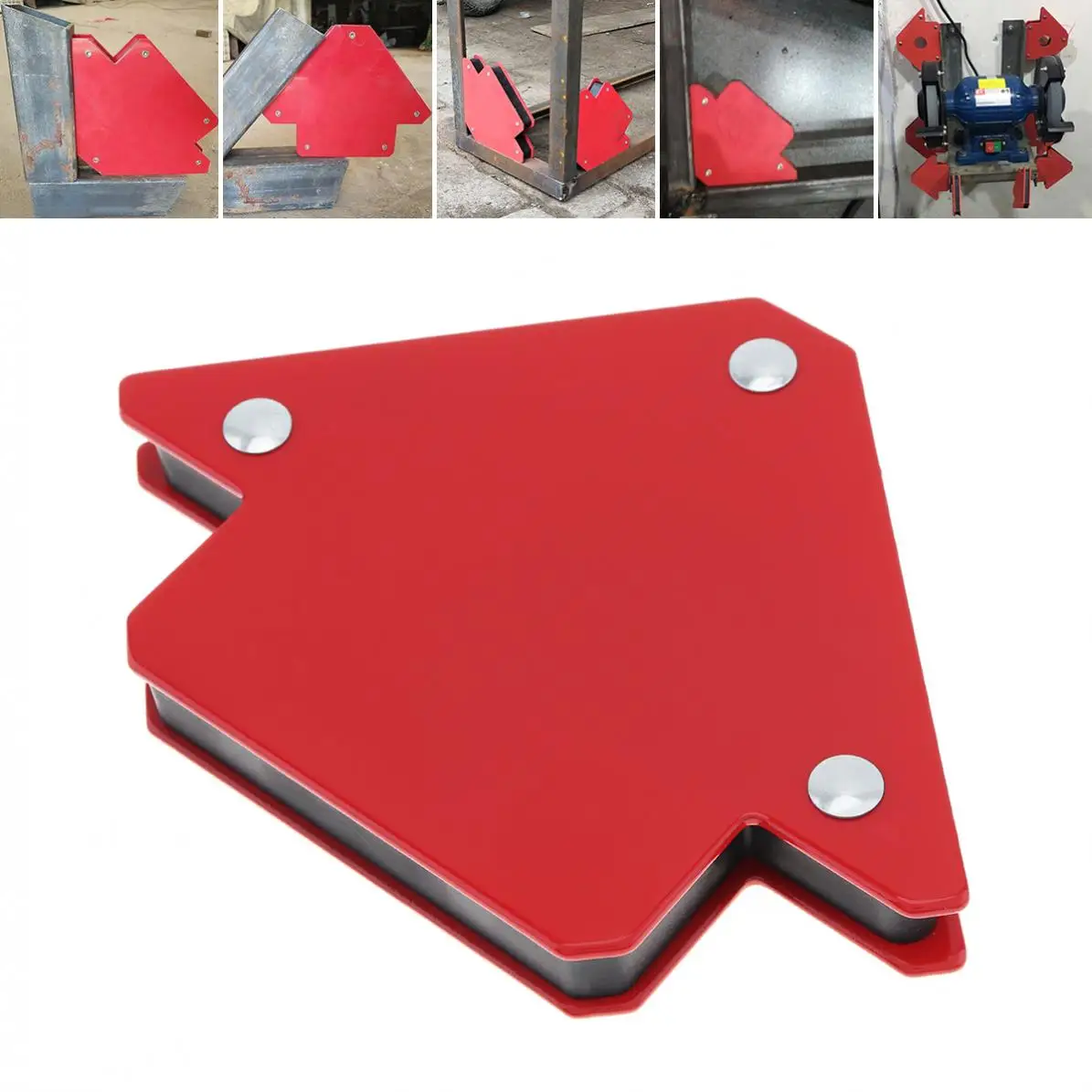 Power Tool Accessories 1pcs 25/50/75LBS Welding Magnetic Holder Strong Magnet 3 Angle Arrow Locator Power Soldering Locator Tool
Power Tool Accessories 1pcs 25/50/75LBS Welding Magnetic Holder Strong Magnet 3 Angle Arrow Locator Power Soldering Locator Tool