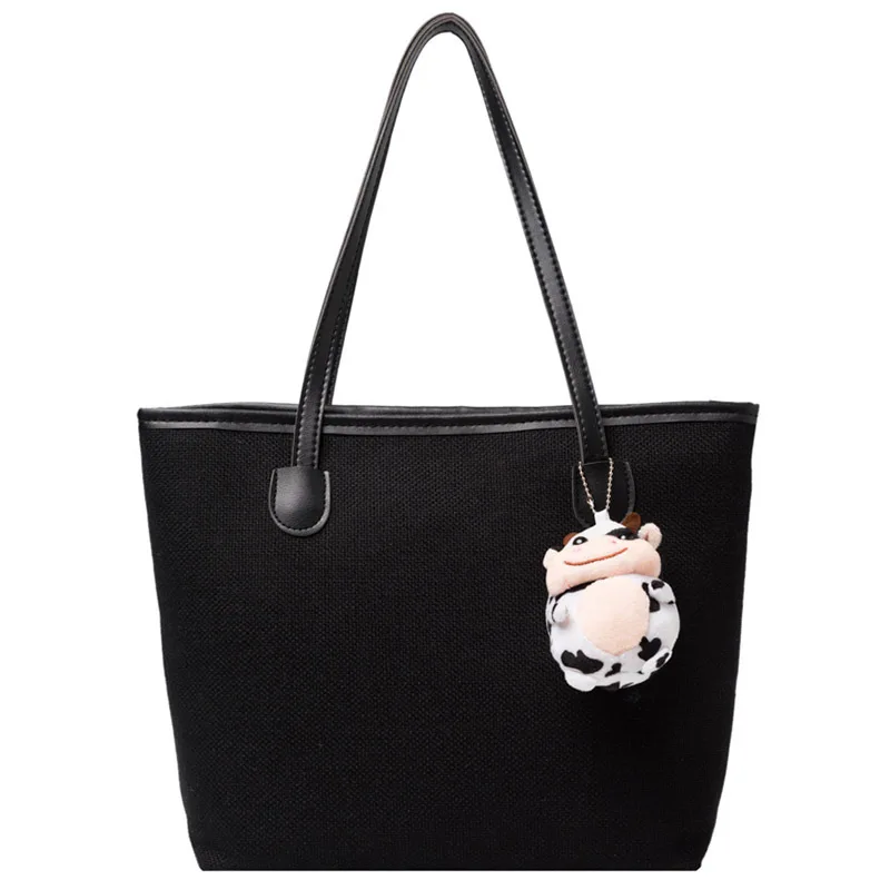 Linen Shoulder Bag Ladies Bag 2020 New Trendy Korean Version Large Capacity Student Shoulder Bag Fashion Portable Tote Bag
Linen Shoulder Bag Ladies Bag 2020 New Trendy Korean Version Large Capacity Student Shoulder Bag Fashion Portable Tote Bag