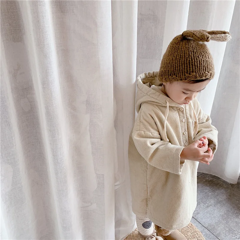 2020 Children's Winter Clothing New Baby Boys and Girls Corduroy Jacket Kids Velvet Hooded Jacket Cotton Cloak for Girls 2-7Y
2020 Children's Winter Clothing New Baby Boys and Girls Corduroy Jacket Kids Velvet Hooded Jacket Cotton Cloak for Girls 2-7Y