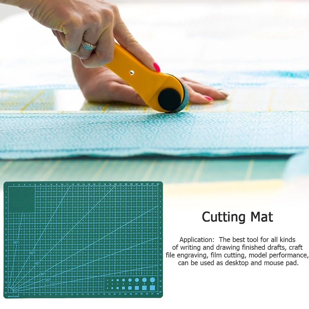 Double Sided Cutting Mat PVC Engraving Patchwork Handmade Self-healing Cut Pad DIY Handmade Supplies for Engraving
Double Sided Cutting Mat PVC Engraving Patchwork Handmade Self-healing Cut Pad DIY Handmade Supplies for Engraving