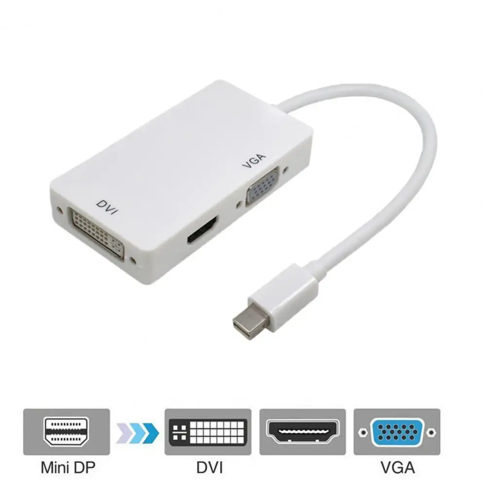 Converter 3 in 1 HDMI-compatible High Quality ABS Mini DP to HDMI-compatible TV Adapter for Laptop Dropshipping
Converter 3 in 1 HDMI-compatible High Quality ABS Mini DP to HDMI-compatible TV Adapter for Laptop Dropshipping