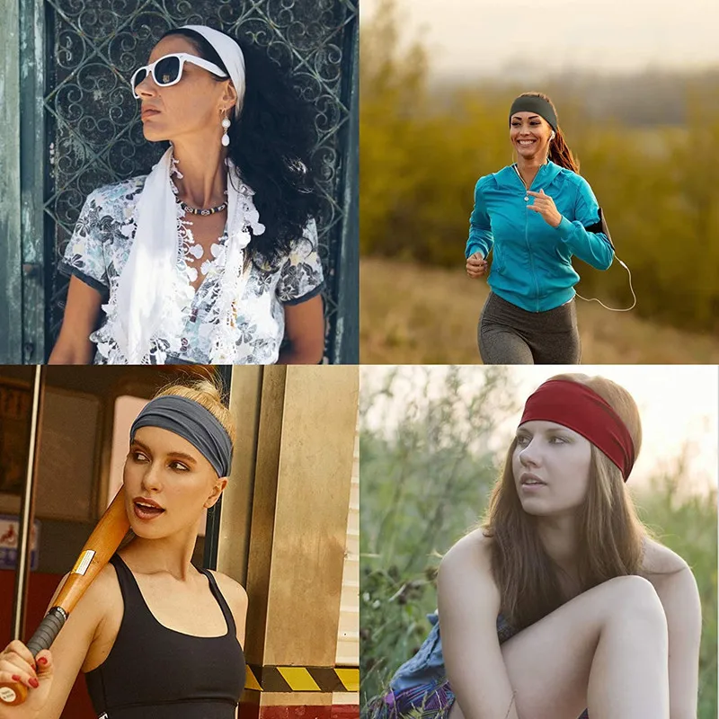High Quality Yoga Hair Bands Elastic Headbands Women Yoga Sports headbands Men Dance Biker Wide Headband Stretch Accessories
High Quality Yoga Hair Bands Elastic Headbands Women Yoga Sports headbands Men Dance Biker Wide Headband Stretch Accessories