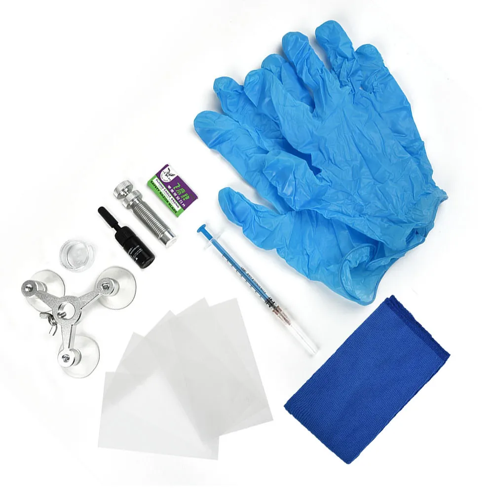Cracked Glass Repair Kit Windshield Kits DIY Car Casement Tools Glass Scratch Crack Restore Door Handle Protective Sticker Film
Cracked Glass Repair Kit Windshield Kits DIY Car Casement Tools Glass Scratch Crack Restore Door Handle Protective Sticker Film