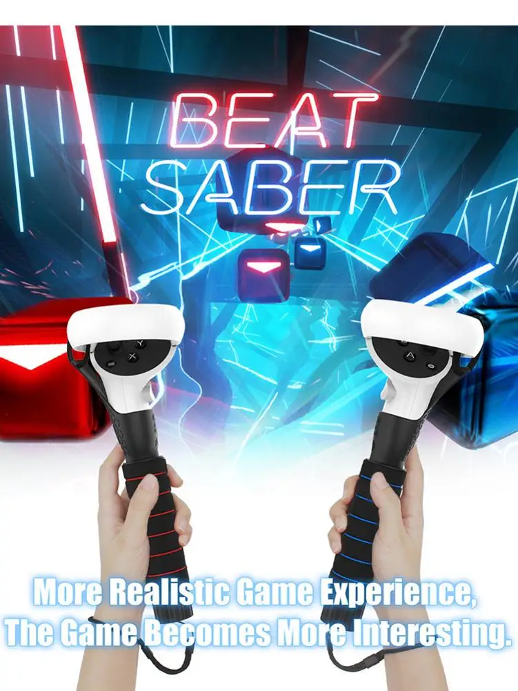VR легсветильник ручка VR сенсорный контроллер для Oculus Quest 2 Beat Saber Games стильная длинная ручка удлинитель ручки держатель
VR легсветильник ручка VR сенсорный контроллер для Oculus Quest 2 Beat Saber Games стильная длинная ручка удлинитель ручки держатель