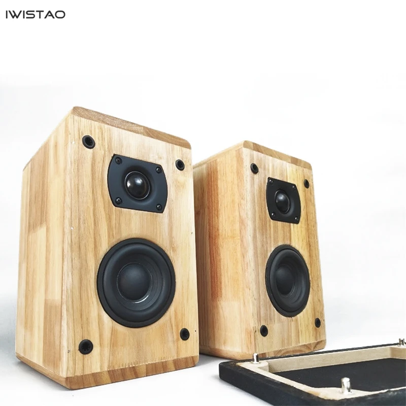 IWISTAO 2 Way HIFI Speaker 3.5 Inch Woofer 1 Inch Tweeter 4 Ohm 50W Solid Wood Enclosure 1 Pair Inverted Structure
IWISTAO 2 Way HIFI Speaker 3.5 Inch Woofer 1 Inch Tweeter 4 Ohm 50W Solid Wood Enclosure 1 Pair Inverted Structure