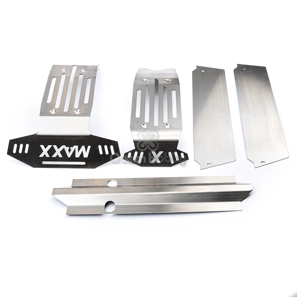 1:5 XMAXX Metal Chassis Armor Suit Upgrade Stainless Steel Skid Plate Kit Chassis Armor X-MAXX Protection Plate for RC Car
1:5 XMAXX Metal Chassis Armor Suit Upgrade Stainless Steel Skid Plate Kit Chassis Armor X-MAXX Protection Plate for RC Car