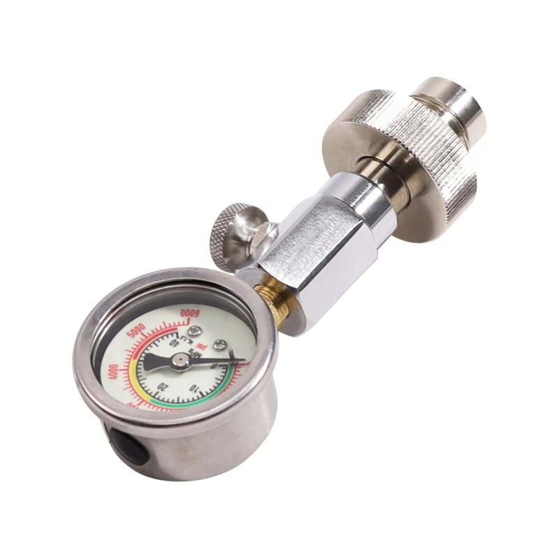 Scuba Diving Air Tank Pressure Testing Checker Din 232/300 Bar with 400Bar/6000Psi Gauge
Scuba Diving Air Tank Pressure Testing Checker Din 232/300 Bar with 400Bar/6000Psi Gauge