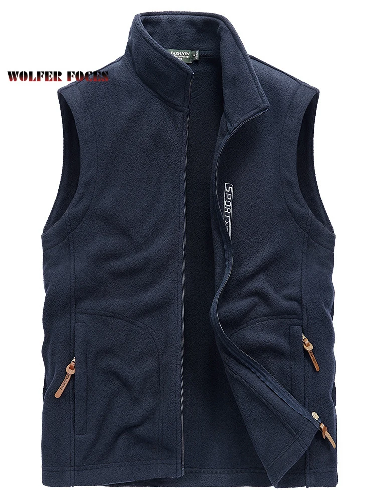 Autumn And Winter Outdoor Vest Men's Thickened Large Size Loose Waistcoat Fashion Sports Fleece Men's Jacket
Autumn And Winter Outdoor Vest Men's Thickened Large Size Loose Waistcoat Fashion Sports Fleece Men's Jacket