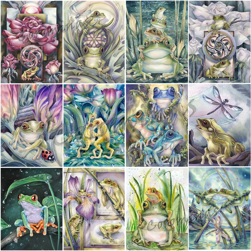 Funny 5D Diy Diamond Painting Animal Frog Full Diamond Embroidery Cross Stitch Mosaic Kit Green Lotus Handmade Decoration Gifts
Funny 5D Diy Diamond Painting Animal Frog Full Diamond Embroidery Cross Stitch Mosaic Kit Green Lotus Handmade Decoration Gifts