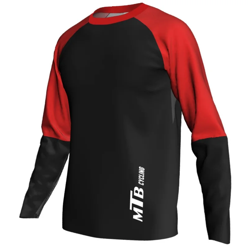 Red Motocross Bicycle DH Breathable Cycling Jerse Shirt Mountain Bike Downhill Sports Wear mtb Clothes Sleeve Ride Road Top
Red Motocross Bicycle DH Breathable Cycling Jerse Shirt Mountain Bike Downhill Sports Wear mtb Clothes Sleeve Ride Road Top
