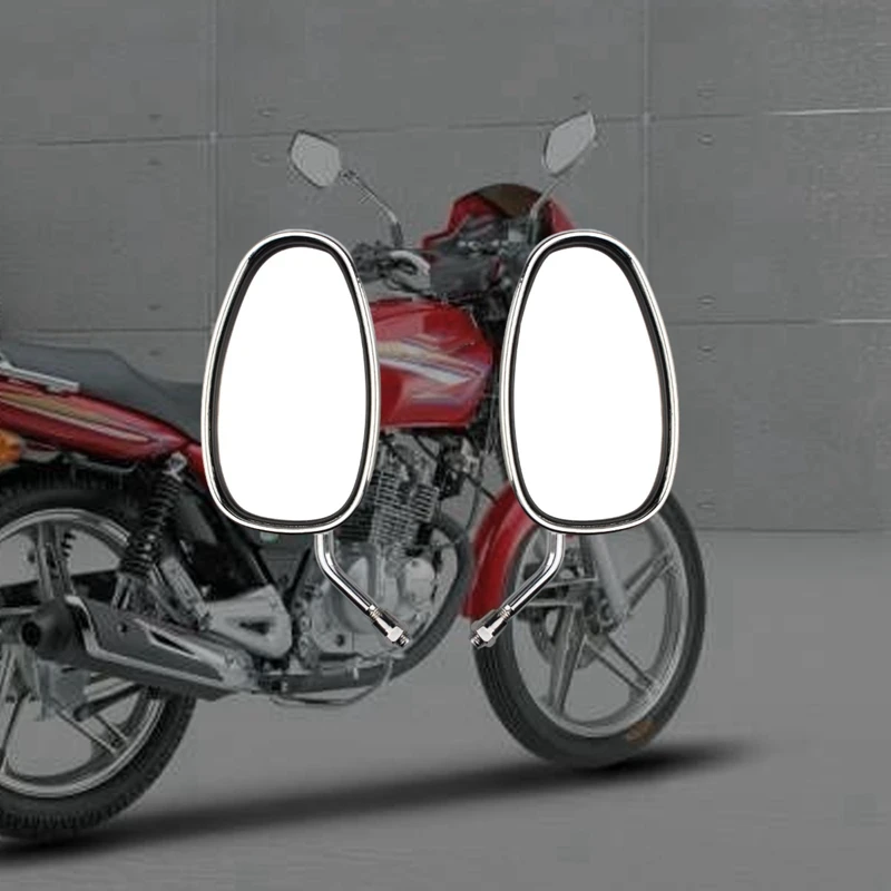 1Pair Universal Motorcycle Rearview Mirror Modified Side Mirror Plating Wing Mirror 360 Degree Rotation Motorcycle Accessories
1Pair Universal Motorcycle Rearview Mirror Modified Side Mirror Plating Wing Mirror 360 Degree Rotation Motorcycle Accessories