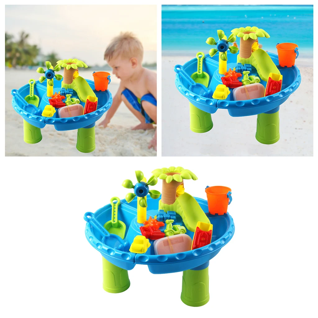 NEW Outdoor Kids Sand and Water Table Play Set Toy for Children Beach Sandpit Summer Toys Holiday Gifts 1 Set
NEW Outdoor Kids Sand and Water Table Play Set Toy for Children Beach Sandpit Summer Toys Holiday Gifts 1 Set