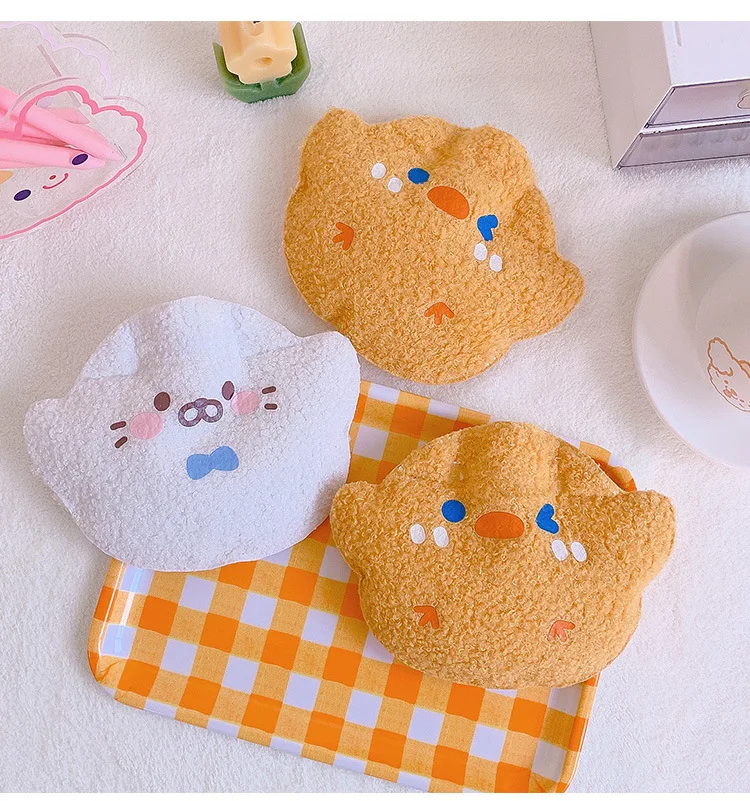 

Cute Plush Hot Water Bag Cartoon Water Injection Mini Portable Hand Warming Treasure Student Aunt Apply Belly To Warm Winter