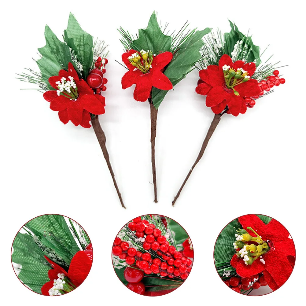 5 Pieces Artificial Flower Red Christmas Berry Pine Cone With Holly Branches Christmas Decoration For Home Fake Floral Craft Dec
5 Pieces Artificial Flower Red Christmas Berry Pine Cone With Holly Branches Christmas Decoration For Home Fake Floral Craft Dec