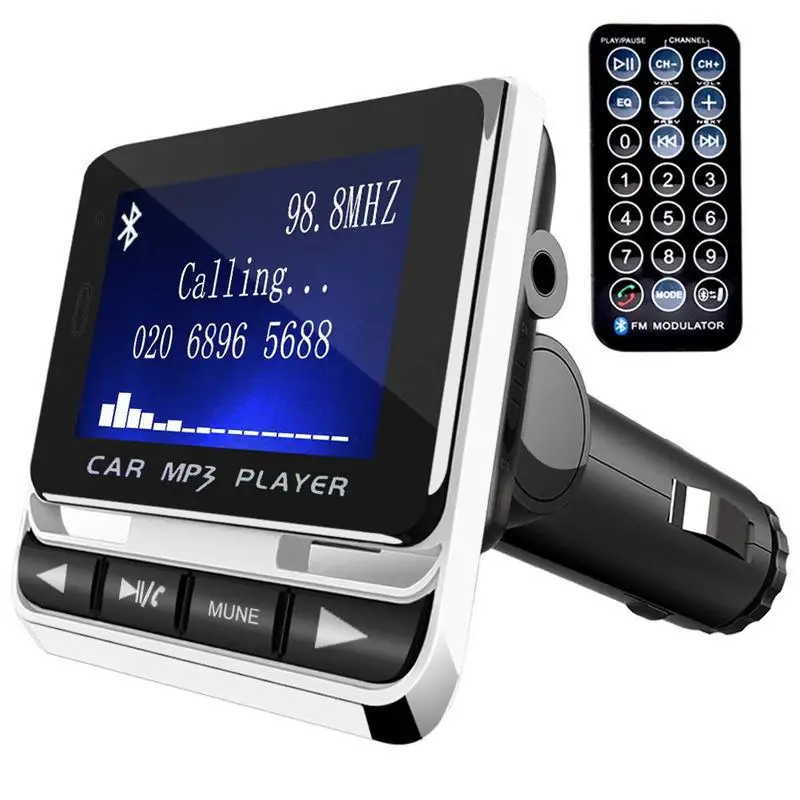 FM Transmitter,Car Transmitter MP3 Player Hand-Free Calling Radio Audio Adapter Bluetooth Transmitter Car Kit,USB Charger,TF Car
FM Transmitter,Car Transmitter MP3 Player Hand-Free Calling Radio Audio Adapter Bluetooth Transmitter Car Kit,USB Charger,TF Car