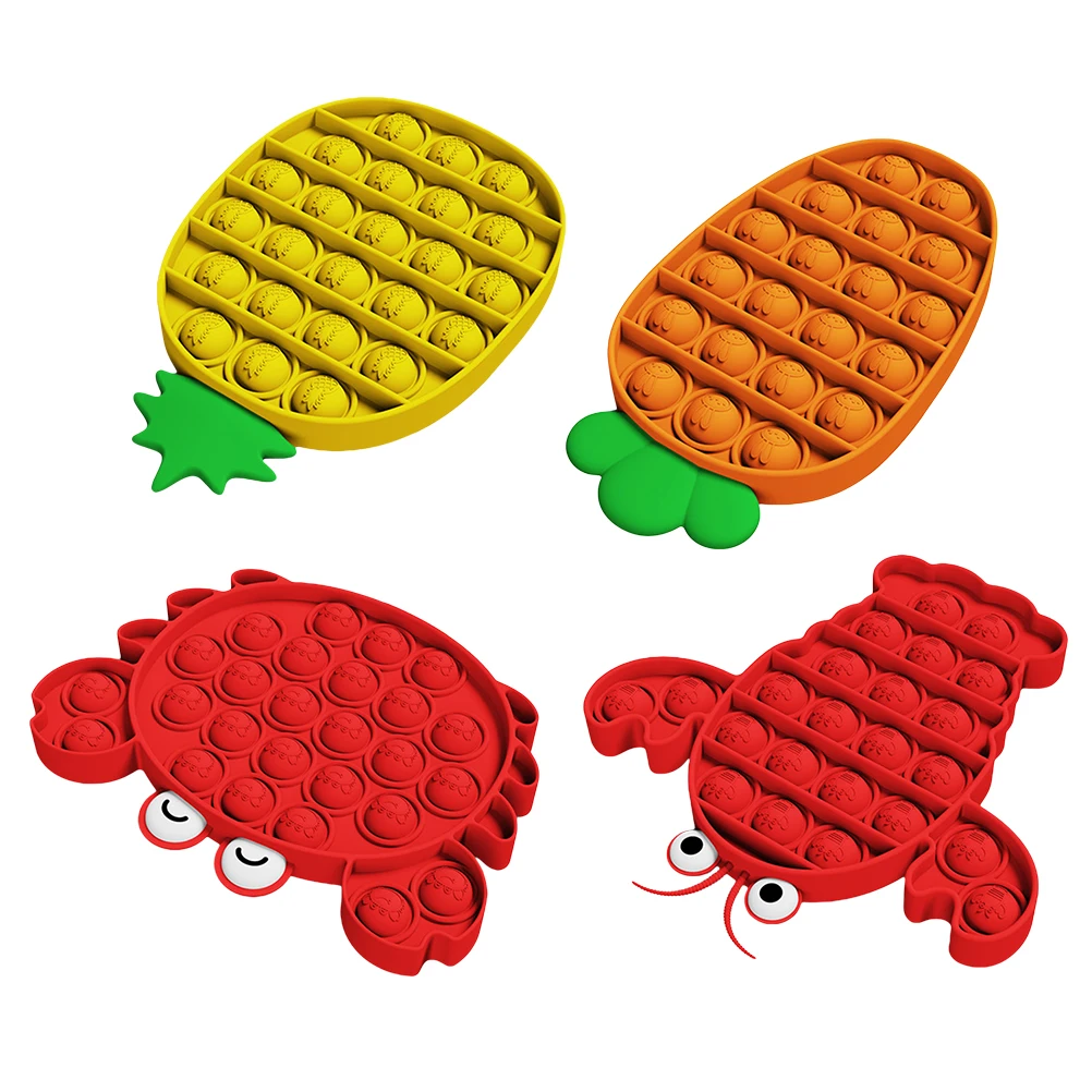 Push Bubble Sensory Toy Autism Needs Squishy Stress Reliever Toys Silicone Fidget Toys Anti-stress Pops It Reliever Toy
Push Bubble Sensory Toy Autism Needs Squishy Stress Reliever Toys Silicone Fidget Toys Anti-stress Pops It Reliever Toy