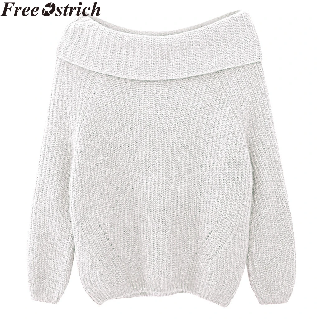 Oversize Loose Sweater Women Off Shoulder Solid Color Long Sleeve Knit Pullover Plus Size Winter Ladies Tops Casual Warm Sweater
Oversize Loose Sweater Women Off Shoulder Solid Color Long Sleeve Knit Pullover Plus Size Winter Ladies Tops Casual Warm Sweater