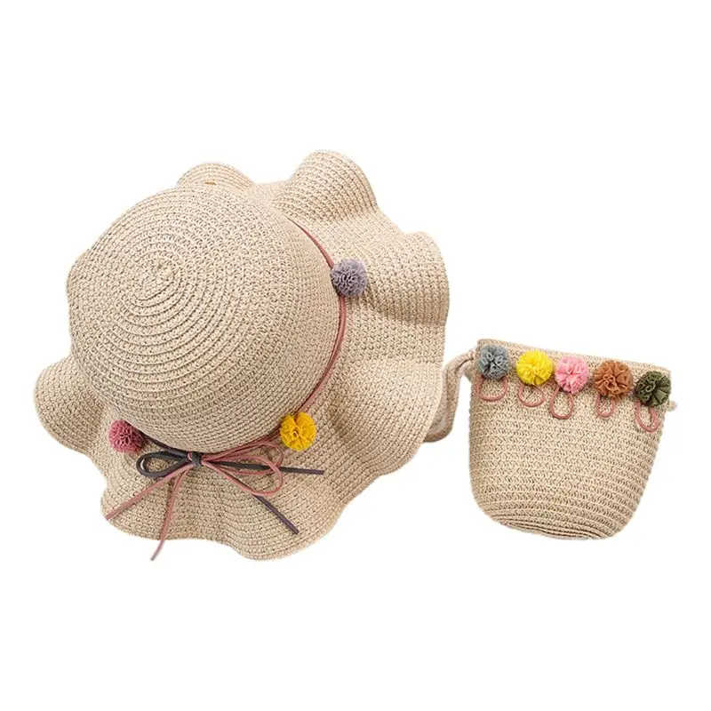 Summer Kids Girl Straw Sun Hat with Portable Handbag Sunscreen Cartoon Beach Cap Q1FA
Summer Kids Girl Straw Sun Hat with Portable Handbag Sunscreen Cartoon Beach Cap Q1FA