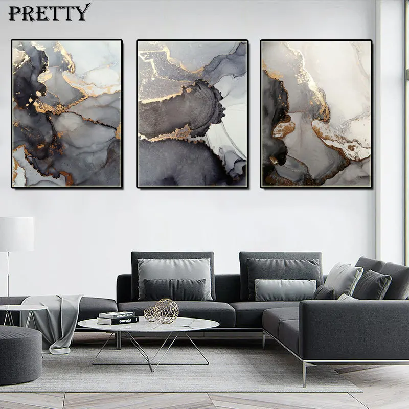 Black and Gold Marble Wall Art Canvas Painting Luxury Abstract Art Poster Prints Nordic Modern Art Aesthetic Room Decor Picture
Black and Gold Marble Wall Art Canvas Painting Luxury Abstract Art Poster Prints Nordic Modern Art Aesthetic Room Decor Picture